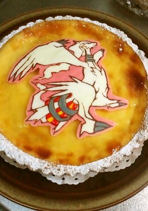 キャラチョコ☆６歳誕生日☆レシラム-レシピのメイン写真