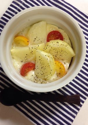 ポテトのせ♪ココットカマン-レシピのメイン写真