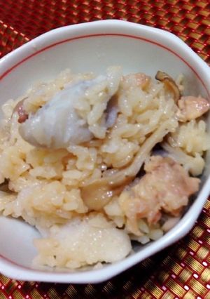 【ご飯】鶏と里芋のほっこり炊込みご飯-レシピのメイン写真
