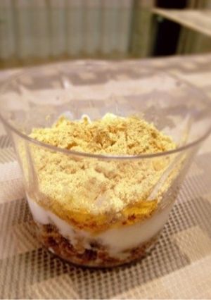便秘解消パフェ！ヘルシーおいしー！-レシピのメイン写真