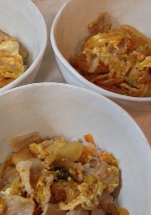 簡単！炒めない豚キムチ丼-レシピのメイン写真