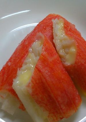 チーズ好きのためのカニカマ-レシピのメイン写真