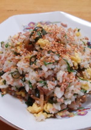 ザーサイとしその炒飯-レシピのメイン写真