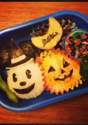 キャラ弁♪ミッキーハロウィン♪-レシピのメイン写真