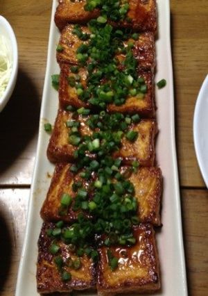 厚揚げ豆腐の甘辛ステーキ-レシピのメイン写真