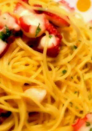 ☆たこのガｰリック パスタ☆-レシピのメイン写真
