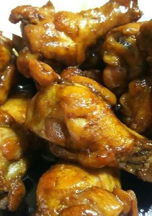 超簡単！コクうま鳥手羽元の照り焼き-レシピのメイン写真
