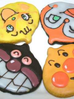 アンパンマン アイシングクッキー-レシピのメイン写真