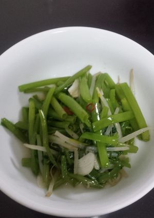 簡単でも本格空芯菜炒め-レシピのメイン写真
