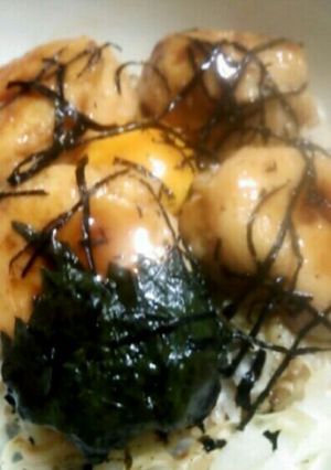 お惣菜屋さん 甘辛たれ鶏つくね 丼にも-レシピのメイン写真