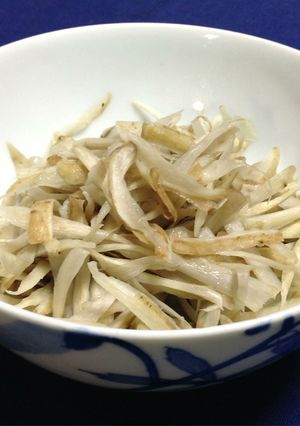 ごぼうの洋風 塩きんぴら-レシピのメイン写真