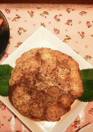 ケーキみたいに切って食べる蓮根の肉はさみ-レシピのメイン写真