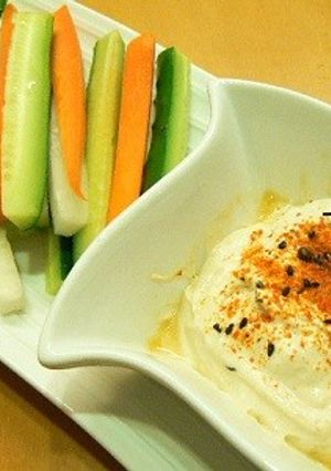 ゴマ油と七味で★ヨーグルトの和風ディップ-レシピのメイン写真