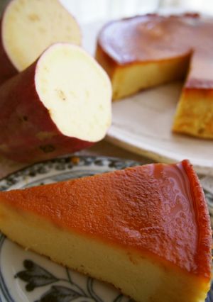 野菜でおやつ♪サツマイモたっぷりプリン-レシピのメイン写真