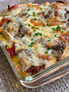 鶏むね肉とエリンギの中華風グラタン♪-レシピのメイン写真
