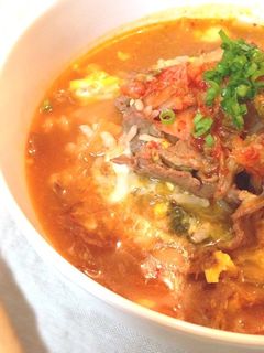 簡単韓国料理♡おうちでカルビクッパ-レシピのメイン写真