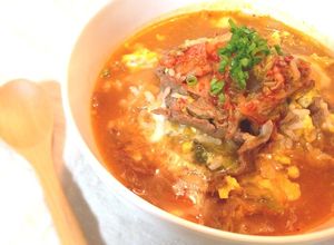 簡単韓国料理♡おうちでカルビクッパ-レシピのメイン写真