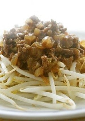 もやしのピリ辛肉味噌かけ-レシピのメイン写真