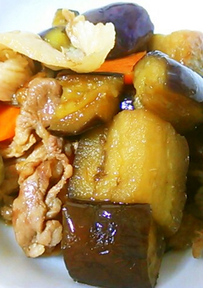 大量消費に♪茄子と豚肉の簡単甘辛炒め-レシピのメイン写真