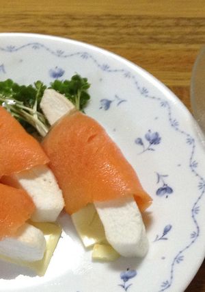 はんぺんスモークサーモン巻き-レシピのメイン写真