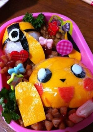 キャラクター弁当ピカチュウ！-レシピのメイン写真