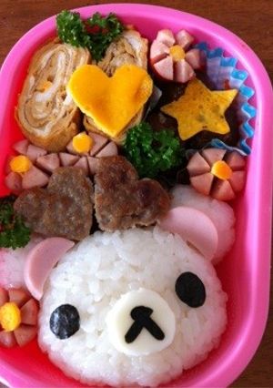 コリラックマ弁当-レシピのメイン写真