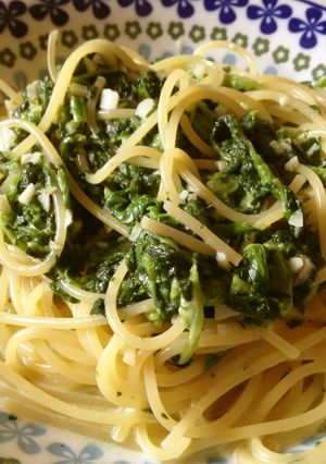 簡単ズボラ！ほうれん草ペーストのパスタ-レシピのメイン写真