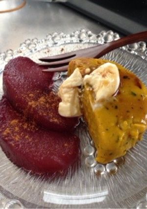 和なしの赤ワイン煮-レシピのメイン写真