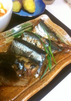 圧力鍋で骨まで食す！秋刀魚甘辛煮-レシピのメイン写真