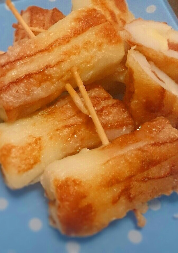 ちくわの梅チーズ揚げ♡-レシピのメイン写真