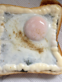 海苔タマヨトースト-レシピのメイン写真