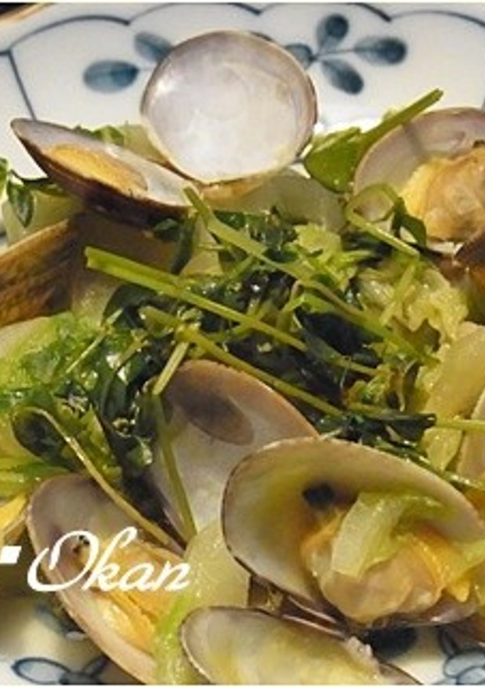 アサリと白菜の生姜煮-レシピのメイン写真