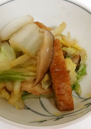 さつま揚げと白菜のさっと煮-レシピのメイン写真