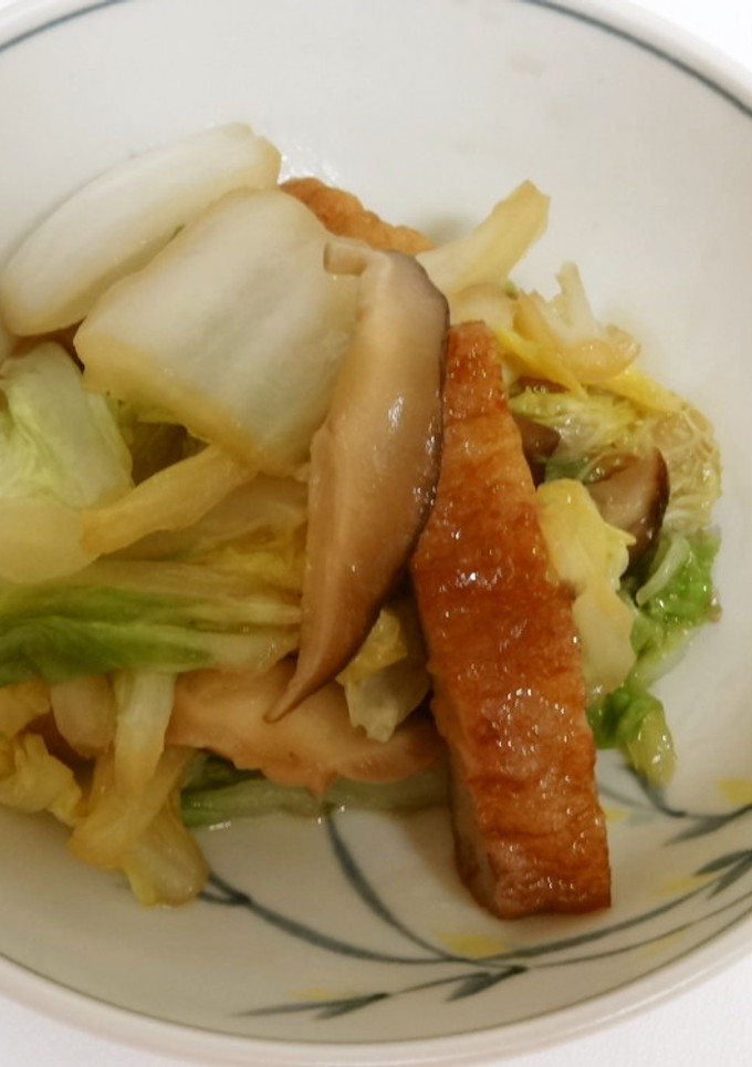 さつま揚げと白菜のさっと煮-レシピのメイン写真