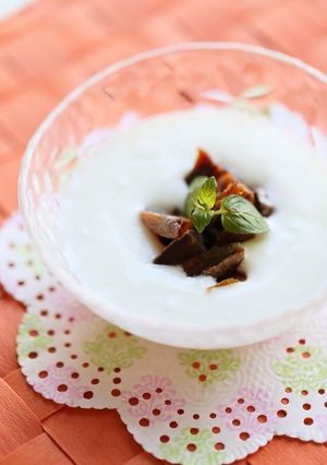 ヨーグルトを干し柿の甘さで食べよう❣-レシピのメイン写真