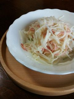 大根とハムの簡単サラダ♪-レシピのメイン写真