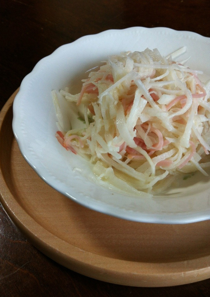 大根とハムの簡単サラダ♪-レシピのメイン写真