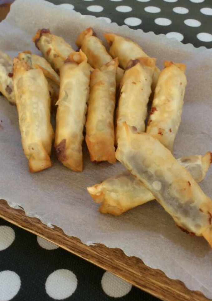 餃子の皮で☆羊羹のモチモチ揚げ☆-レシピのメイン写真