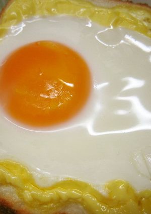 目玉焼きトースト-レシピのメイン写真