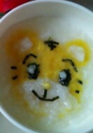 離乳食:初〜しまじろう粥-レシピのメイン写真