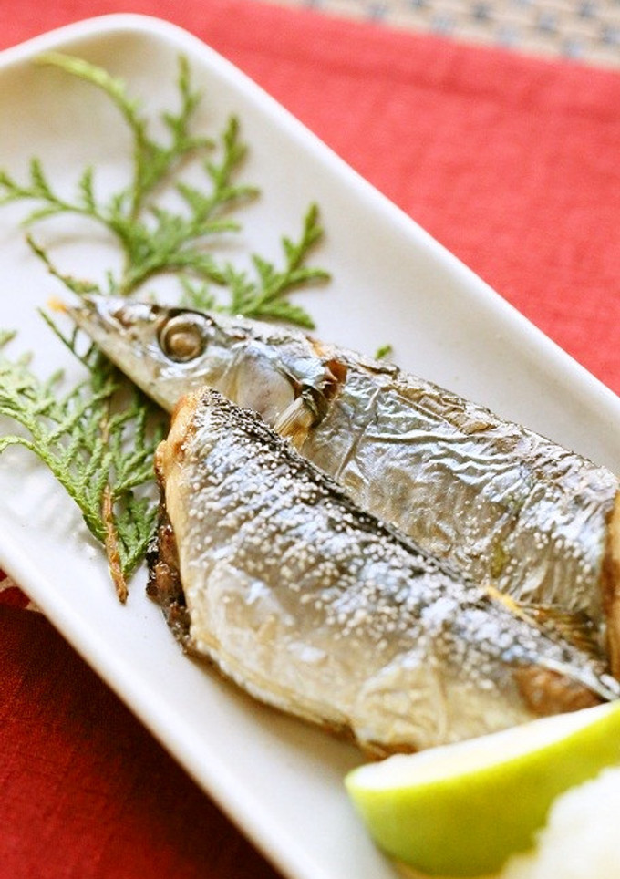 秋刀魚の塩焼き✪かぼす添え-レシピのメイン写真