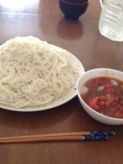 トマトそうめん-レシピのメイン写真