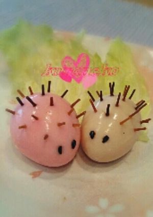お弁当に！ハリネズミのキャラ弁♪-レシピのメイン写真