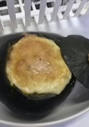 丸ごとかぼちゃグラタン-レシピのメイン写真