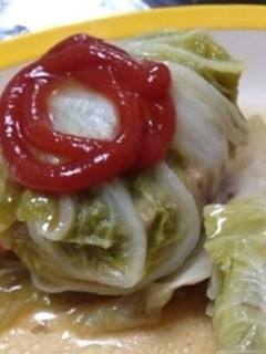 ロール白菜-レシピのメイン写真