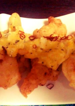 鶏むね肉の天ぷら〜味噌マヨ和え〜-レシピのメイン写真