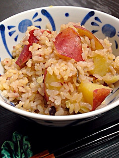 玄米と雑穀米のさつまいもご飯☆-レシピのメイン写真