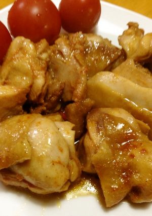 コチュジャン照焼きチキン♫レンジで簡単！-レシピのメイン写真