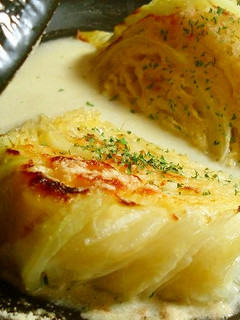 ご馳走♪甘~いキャベツステーキ-レシピのメイン写真