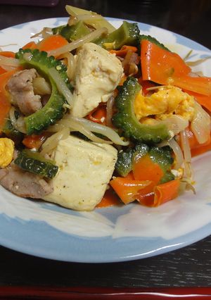 野菜たっぷり♪ゴーヤチャンプル-レシピのメイン写真